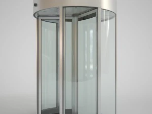 revolving door 180cm 3D Model