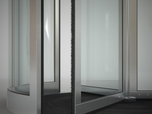 revolving door 180cm Modelo 3D