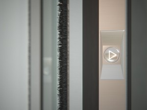 revolving door 180cm Modelo 3D