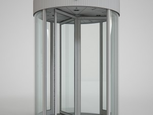 revolving door 180cm Modelo 3D