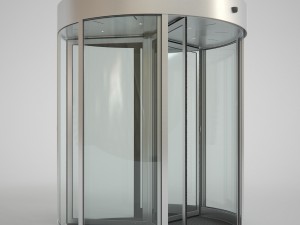revolving door 220cm 3D Model