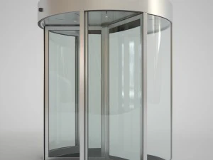 revolving door set 3D Model