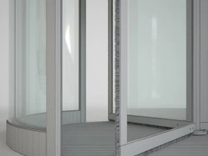 revolving door set 3D Model