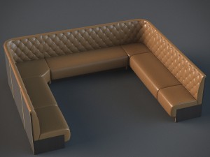 modular sofa set Modèle 3D