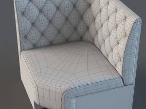 modular sofa set Modèle 3D