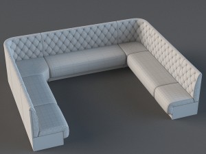 modular sofa set Modèle 3D