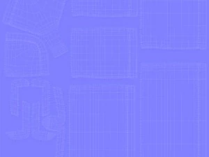 modular sofa set 3D Model