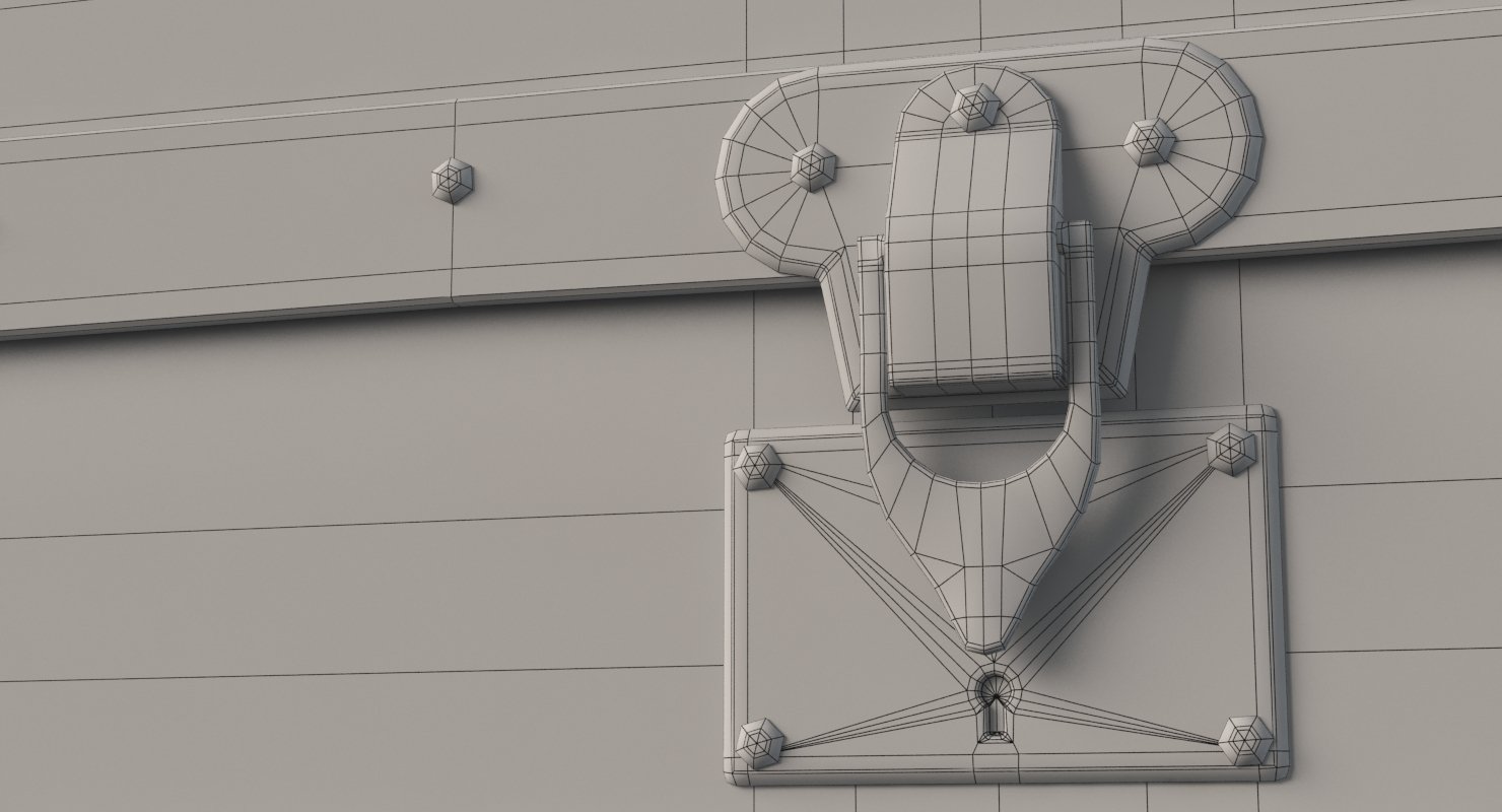 3D model Louis Vuitton Side Trunk PM VR / AR / low-poly