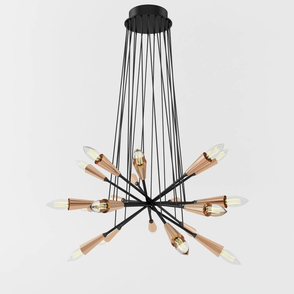 sonya celing light 3D Model .c4d .max .obj .3ds .fbx .stl .blend