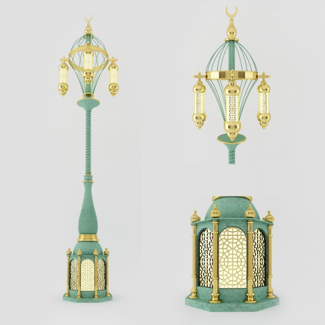 stret light 3D 모델 .c4d .max .obj .3ds .fbx .stl .blend 