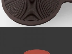 modelo de mesa tripla Modelo 3D