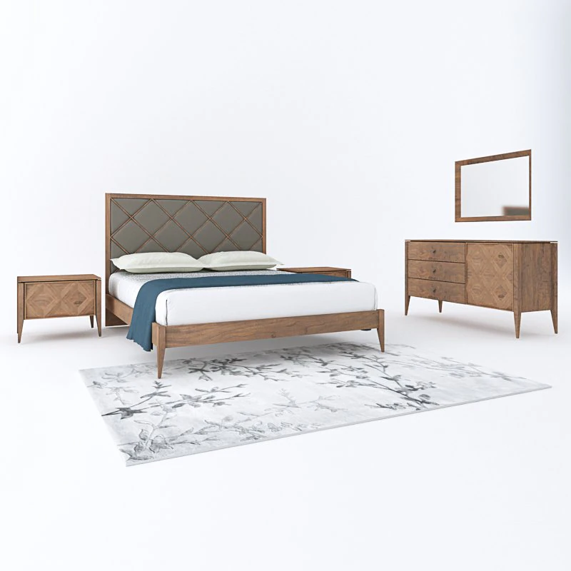 alessa bedroom 3D Model .c4d .max .obj .3ds .fbx .stl .blend 