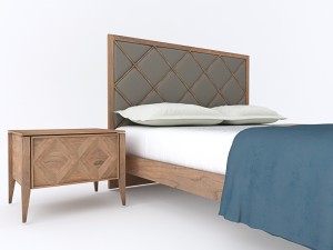 alessa bedroom Model 3D