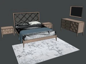 alessa bedroom 3D Model