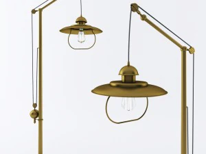 franklin lighting floor lamp 3D Model