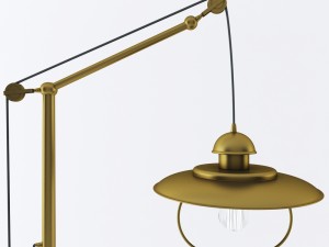 franklin lighting floor lamp 3D 模型