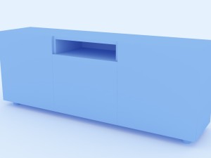 chest of drawers 3D 模型