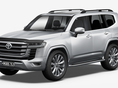Toyota Land Cruiser 2022 3D Модель