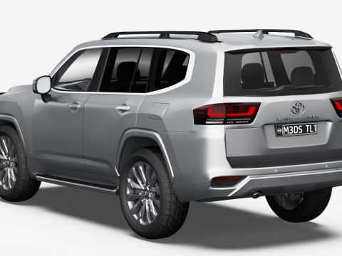 Toyota Land Cruiser 2022 3D Модель