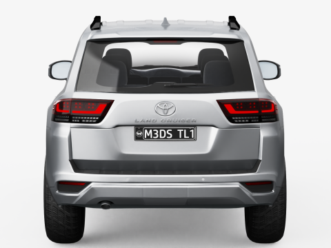 Toyota Land Cruiser 2022 3D Модель