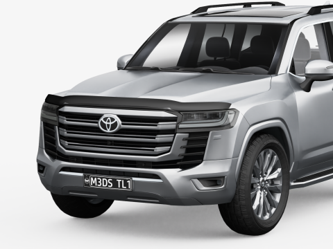 Toyota Land Cruiser 2022 3D Модель