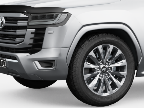 Toyota Land Cruiser 2022 3D Модель