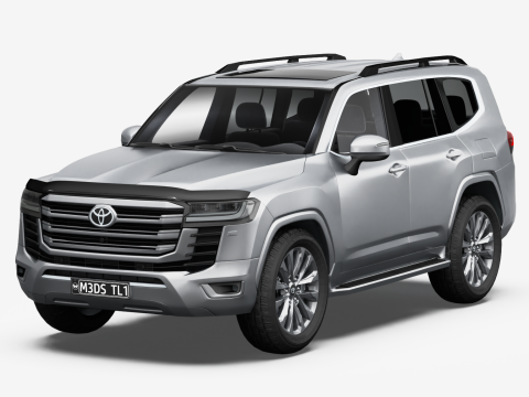 Toyota Land Cruiser 2022 3D Модель