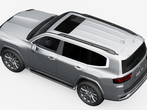 Toyota Land Cruiser 2022 3D Модель