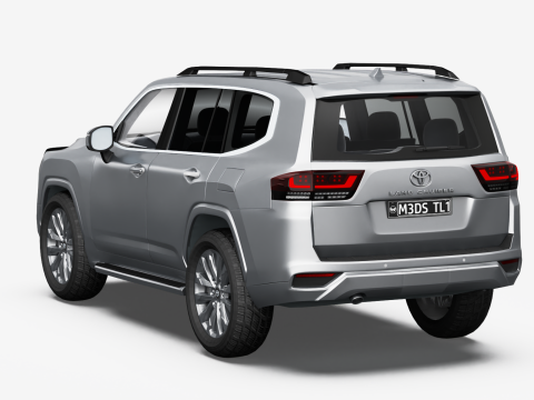 Toyota Land Cruiser 2022 3D Модель