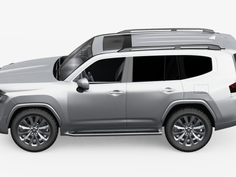 Toyota Land Cruiser 2022 3D Модель