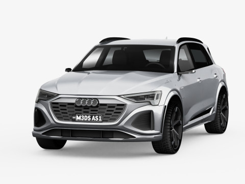 Audi SQ8 Etron 2024 3D Model