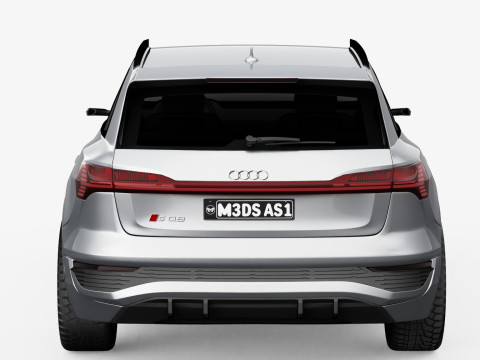 Audi SQ8 Etron 2024 3Dモデル