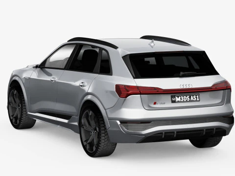 Audi SQ8 Etron 2024 3D Model