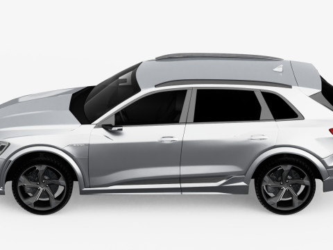 Audi SQ8 Etron 2024 3Dモデル