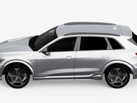 Audi SQ8 Etron 2024 3D Model