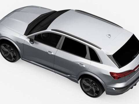 Audi SQ8 Etron 2024 3Dモデル