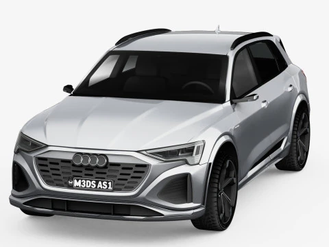 Audi SQ8 Etron 2024 3D Model