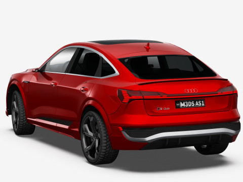 Audi SQ8 Sportback e-tron 2024 Modelo 3D