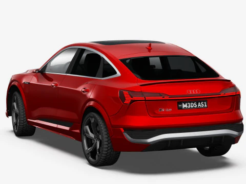 Audi SQ8 Sportback e-tron 2024 3D Model