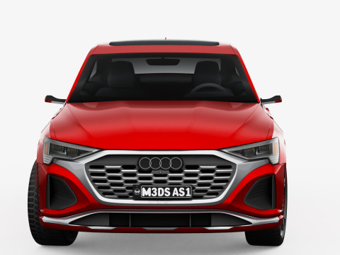 Audi SQ8 Sportback e-tron 2024 Modelo 3D
