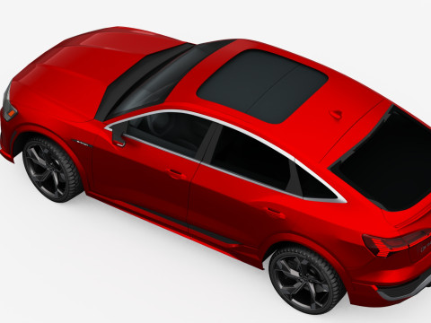 Audi SQ8 Sportback e-tron 2024 Modelo 3D