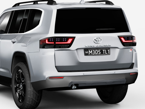 Toyota Land Cruiser Gr Sport 2022 3D Модель