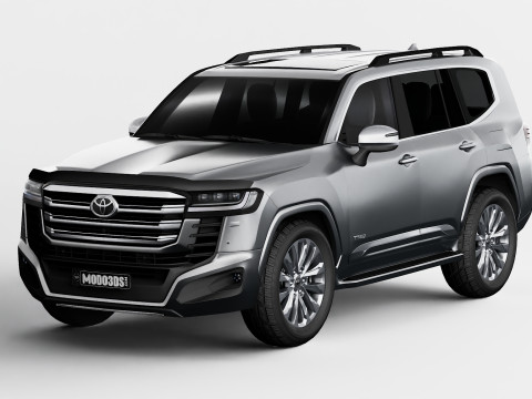 Toyota Land Cruiser Hybrid VXR 2026 Modelo 3D