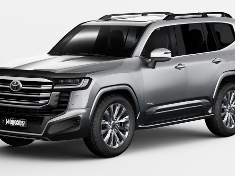 Toyota Land Cruiser Hybrid VXR 2026 3D Модель