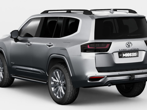Toyota Land Cruiser Hybrid VXR 2026 3D Модель