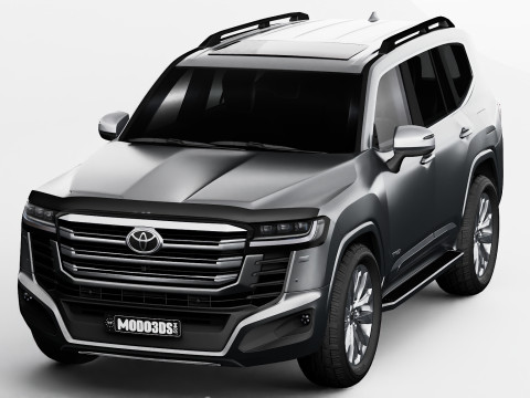 Toyota Land Cruiser Hybrid VXR 2026 3D Модель