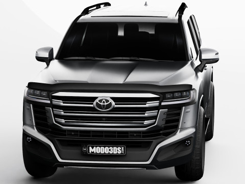 Toyota Land Cruiser Hybrid VXR 2026 3D Модель