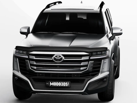 Toyota Land Cruiser H&iacute;brido VXR 2026 Modelo 3D