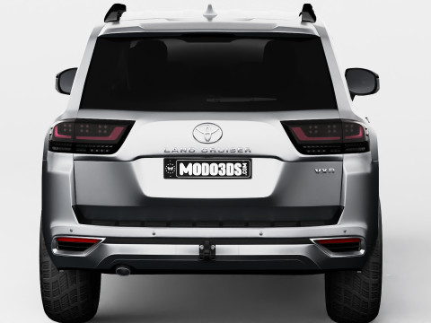 Toyota Land Cruiser Hybrid VXR 2026 3D Модель