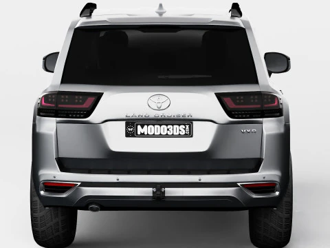 Toyota Land Cruiser H&iacute;brido VXR 2026 Modelo 3D